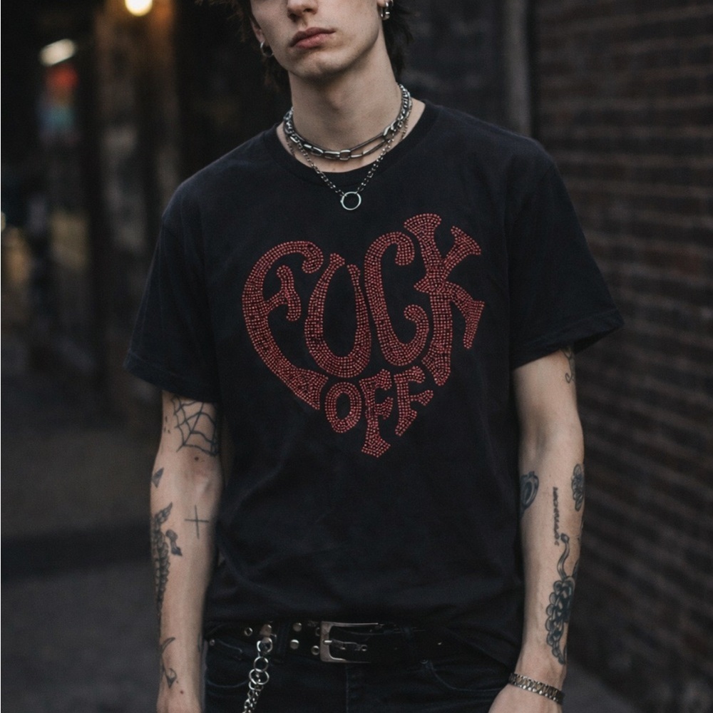 Cult of Individuality Men's Black Short Sleeve Tee Size XL 51676